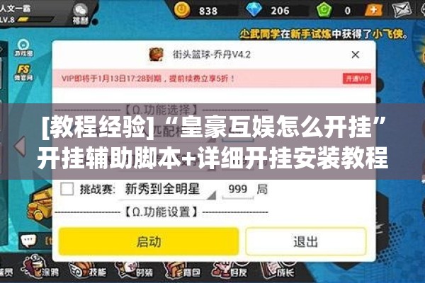 [教程经验]“皇豪互娱怎么开挂	”开挂辅助脚本+详细开挂安装教程