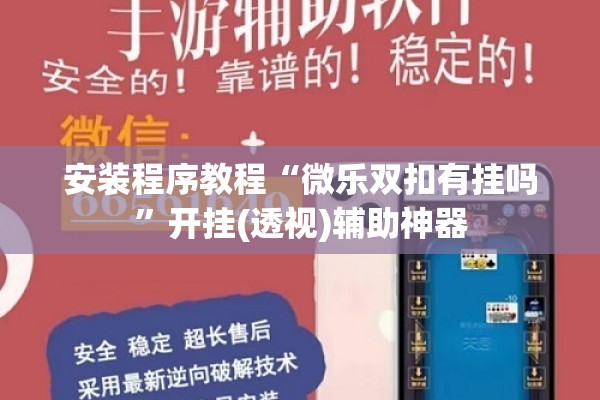 安装程序教程“微乐双扣有挂吗	”开挂(透视)辅助神器