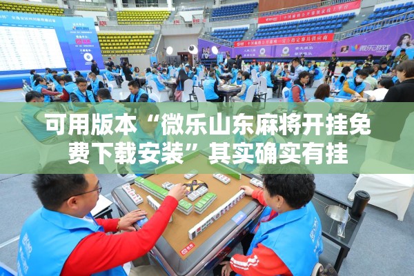 可用版本“微乐山东麻将开挂免费下载安装”其实确实有挂