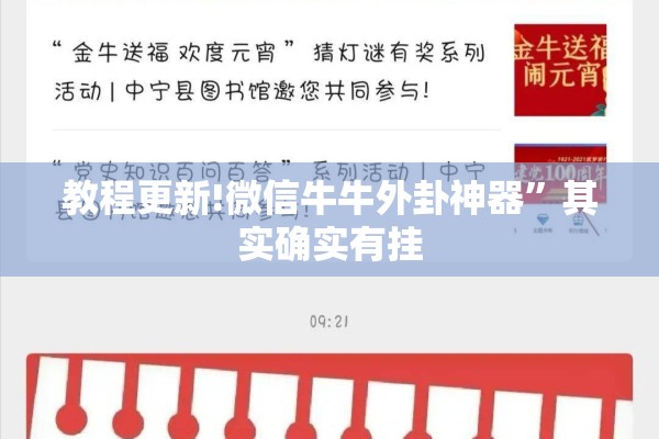教程更新!微信牛牛外卦神器”其实确实有挂