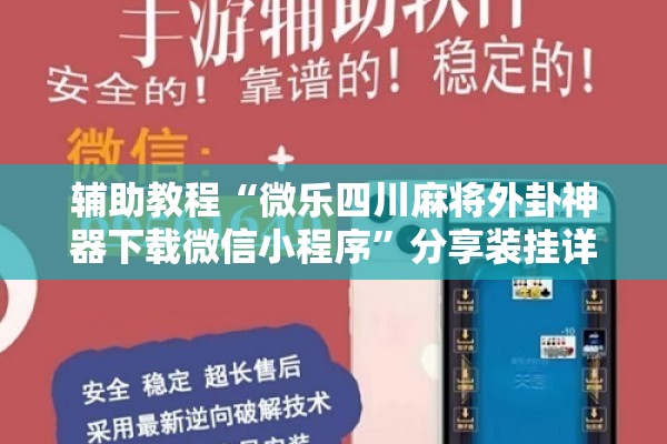 辅助教程“微乐四川麻将外卦神器下载微信小程序”分享装挂详细步骤