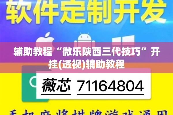 辅助教程“微乐陕西三代技巧	”开挂(透视)辅助教程